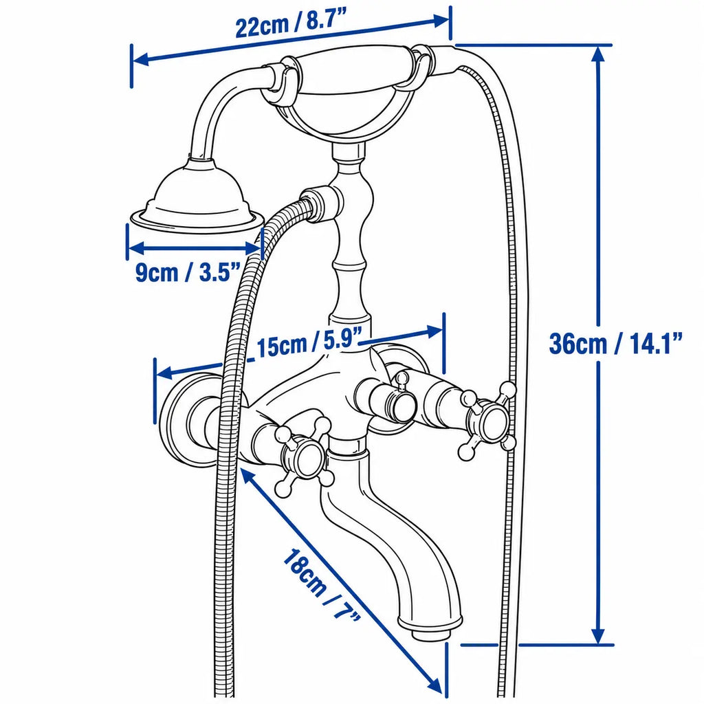Bec de robinet baignoire orientable en or brossé avec rotation pratique et écoulement fluide au style rétro