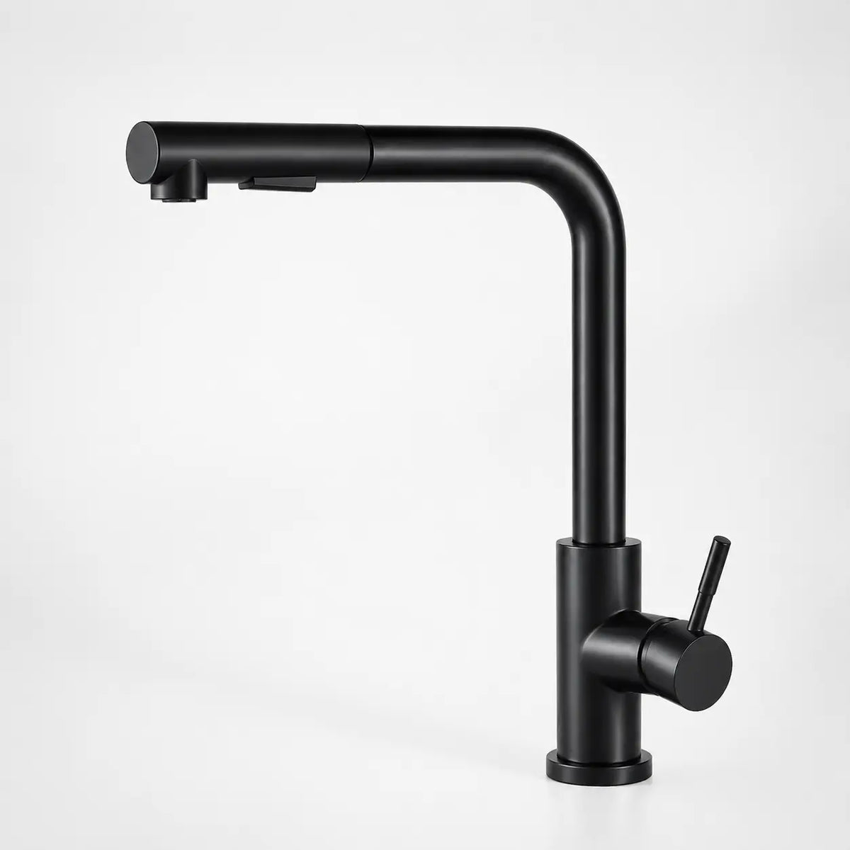 Robinet Cuisine Douchette Design - Lumen - Noir mat