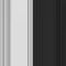 Robinet Douchette Cuisine avec Ressort - Trevi - Chrome et noir